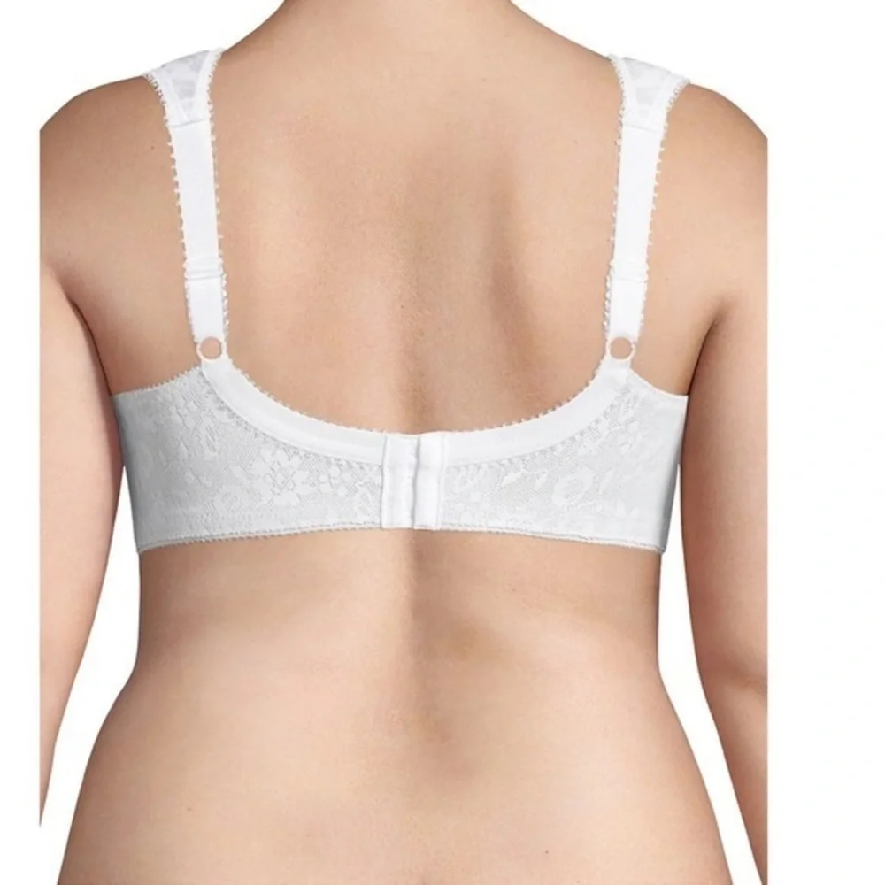 Playtex Women’s 18 Hour Original Comfort Strap Wire Free Bra‎ White Sz 44G